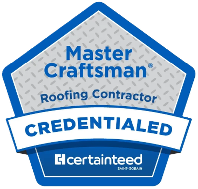 CertainTeed Master Craftsman — Credentialed Roofing Contractor